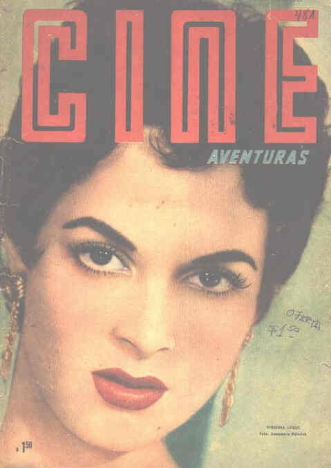 CINE AVENTURAS magazine side cover Issue 481 26 January 1956