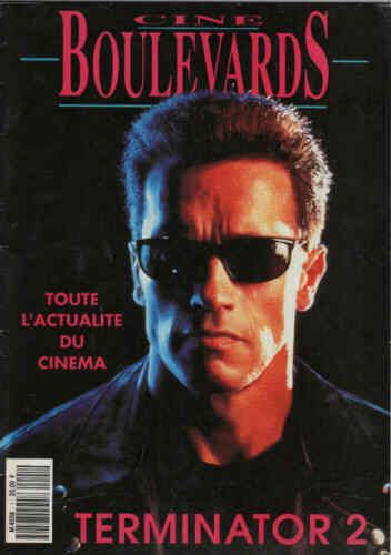 CINE BOULEVARDS magazine side cover Issue 1 September 1991