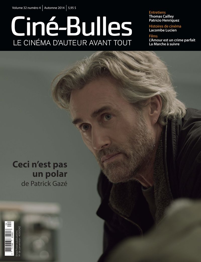 CINE-BULLES magazine side cover  Vol 32 # 4 Fall 2014