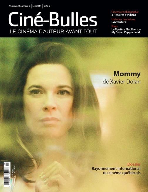 CINE-BULLES magazine side cover  Vol 32 # 3 Summer 2014