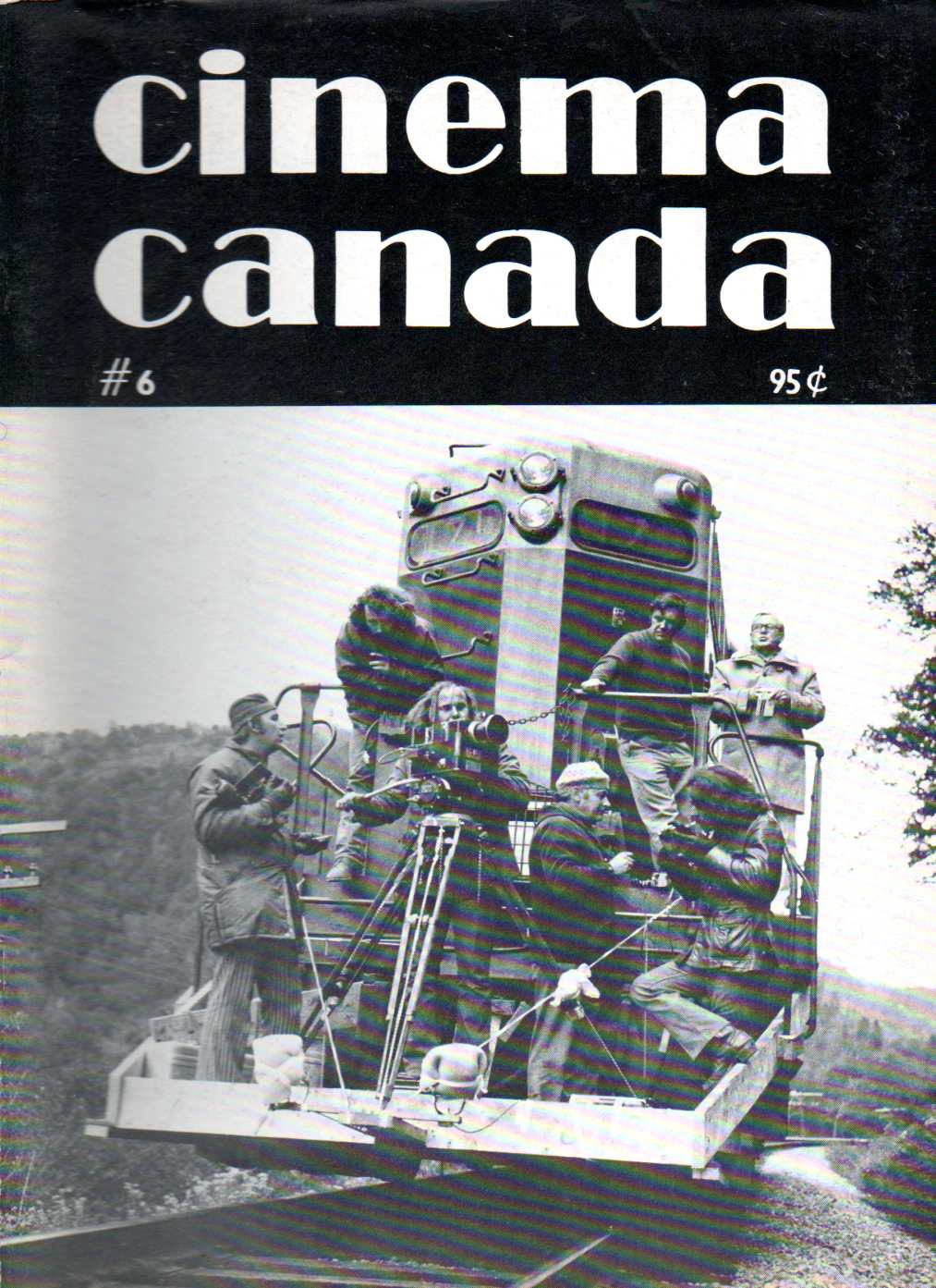 CINEMA CANADA magazine side cover Issue 6  1973