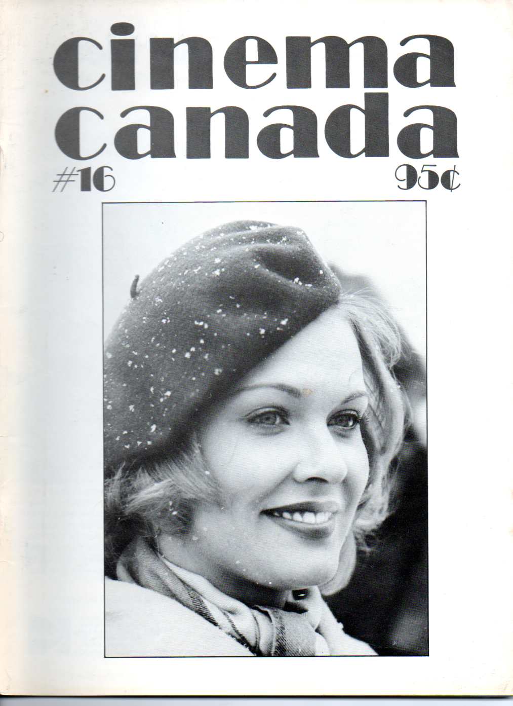 CINEMA CANADA magazine side cover Issue 16  1974