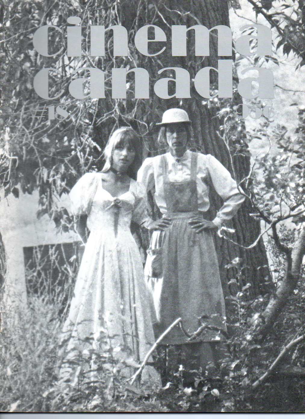 CINEMA CANADA magazine side cover Issue 18  1975