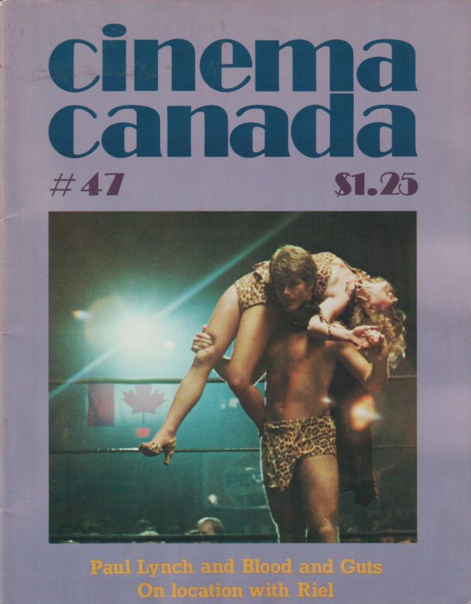 CINEMA CANADA magazine side cover Issue 47  1978