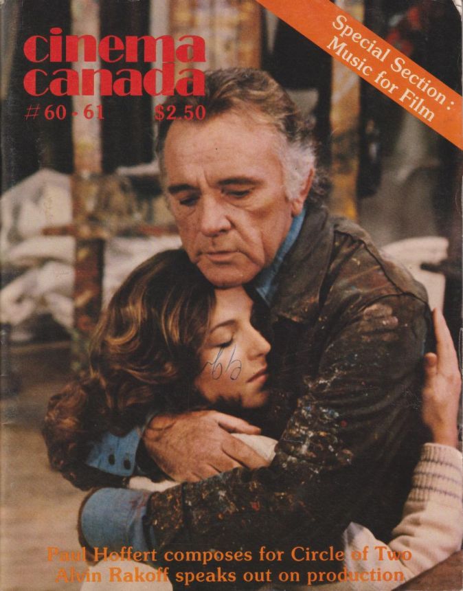 CINEMA CANADA magazine side cover Issue 60/61  1979