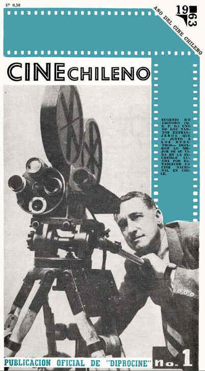 CINE CHILENO magazine side cover Issue 1  1963
