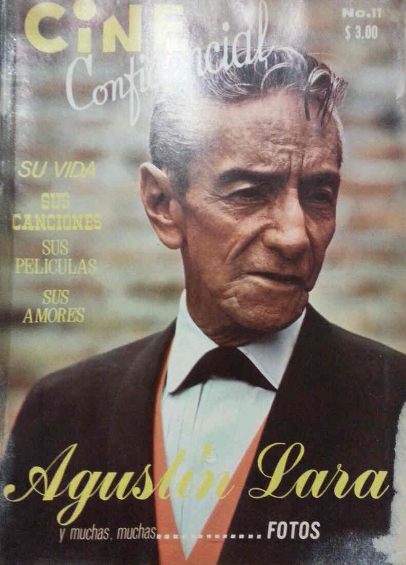 CINE CONFIDENCIAL magazine side cover Issue 11  