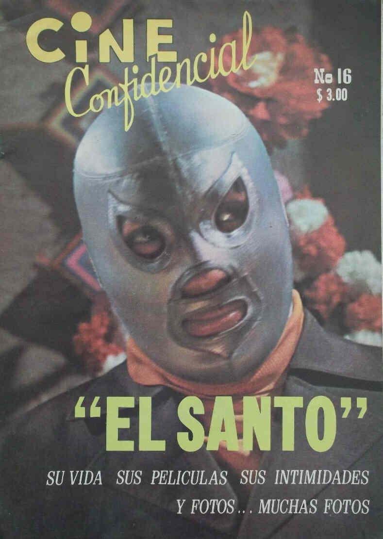 CINE CONFIDENCIAL magazine side cover Issue 16  2001