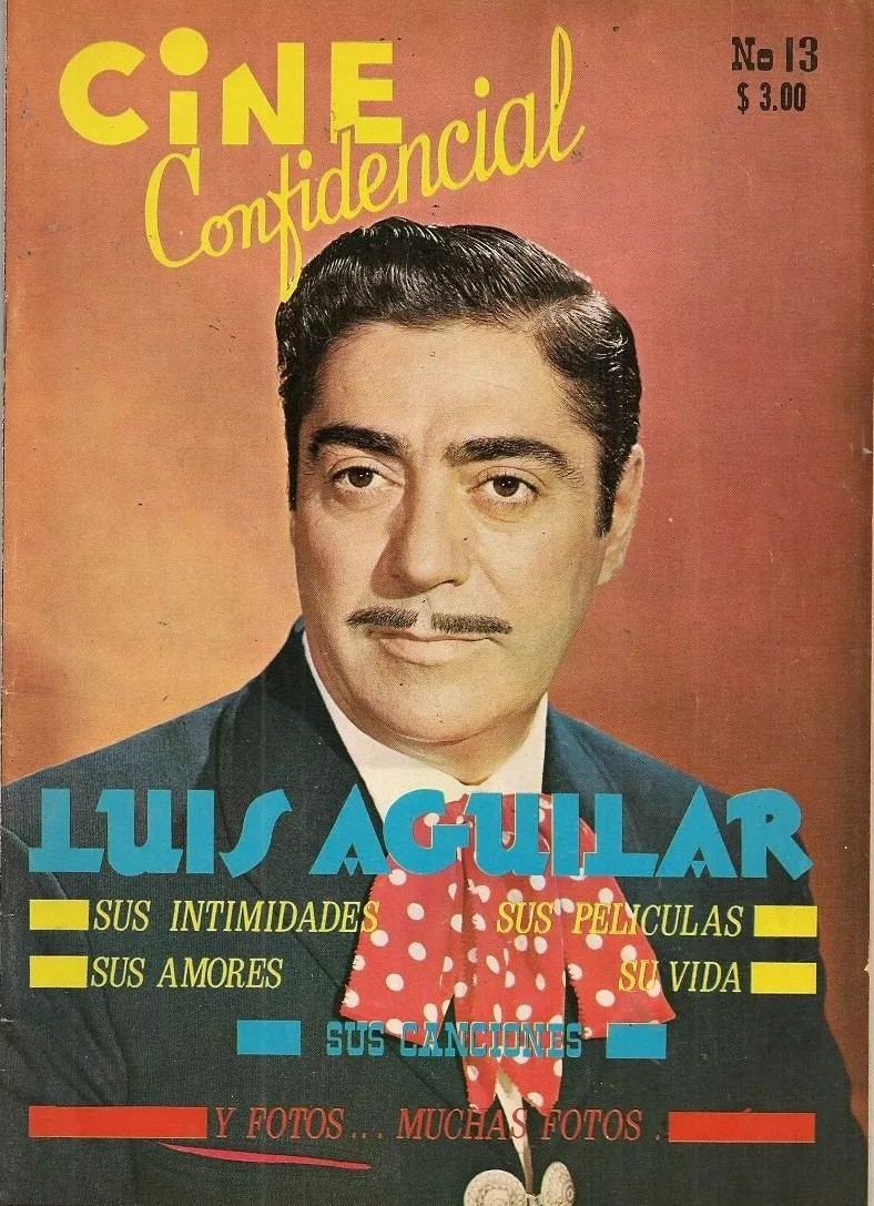 CINE CONFIDENCIAL (1969) magazine side cover Issue 13  1970