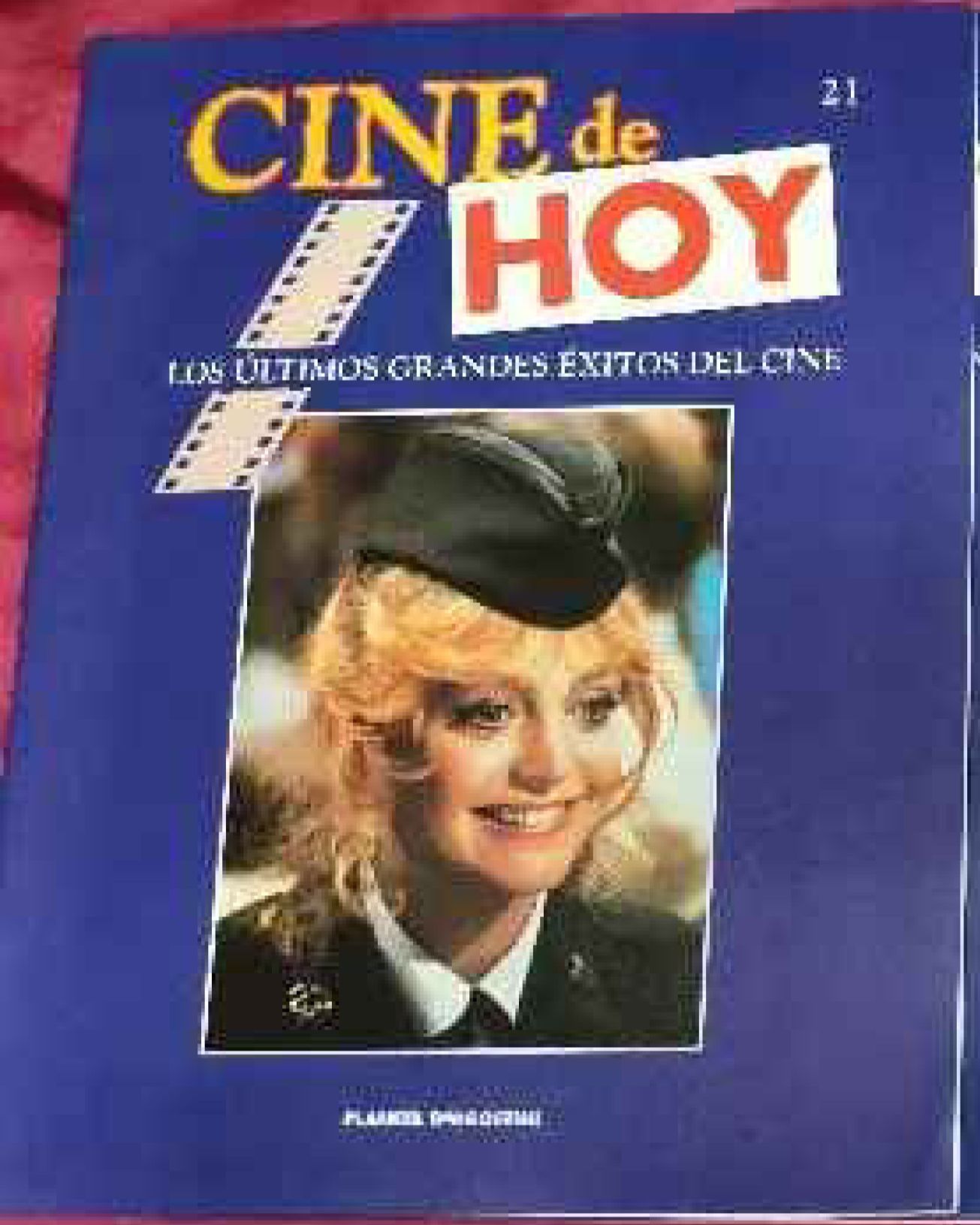 CINE DE HOY magazine side cover Issue 21  
