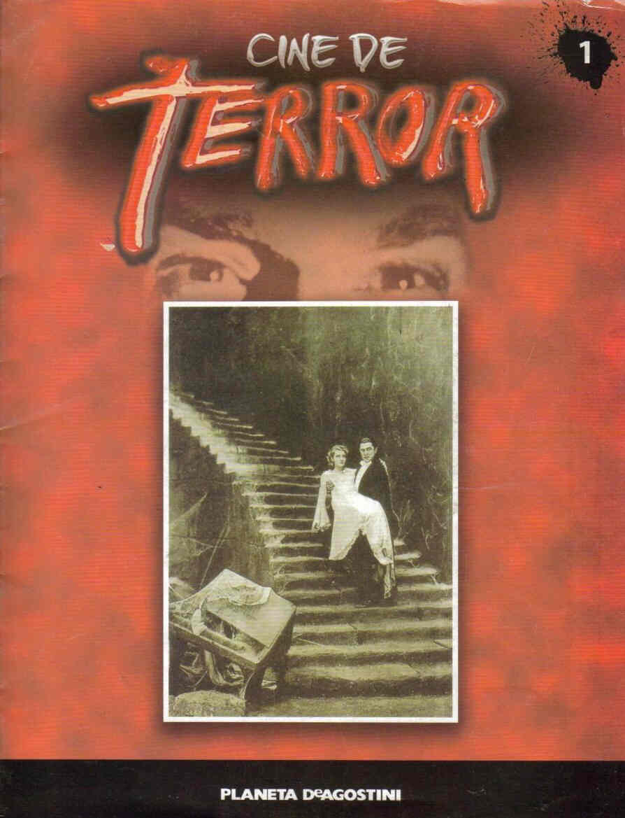 CINE DE TERROR magazine side cover Issue 1  2004