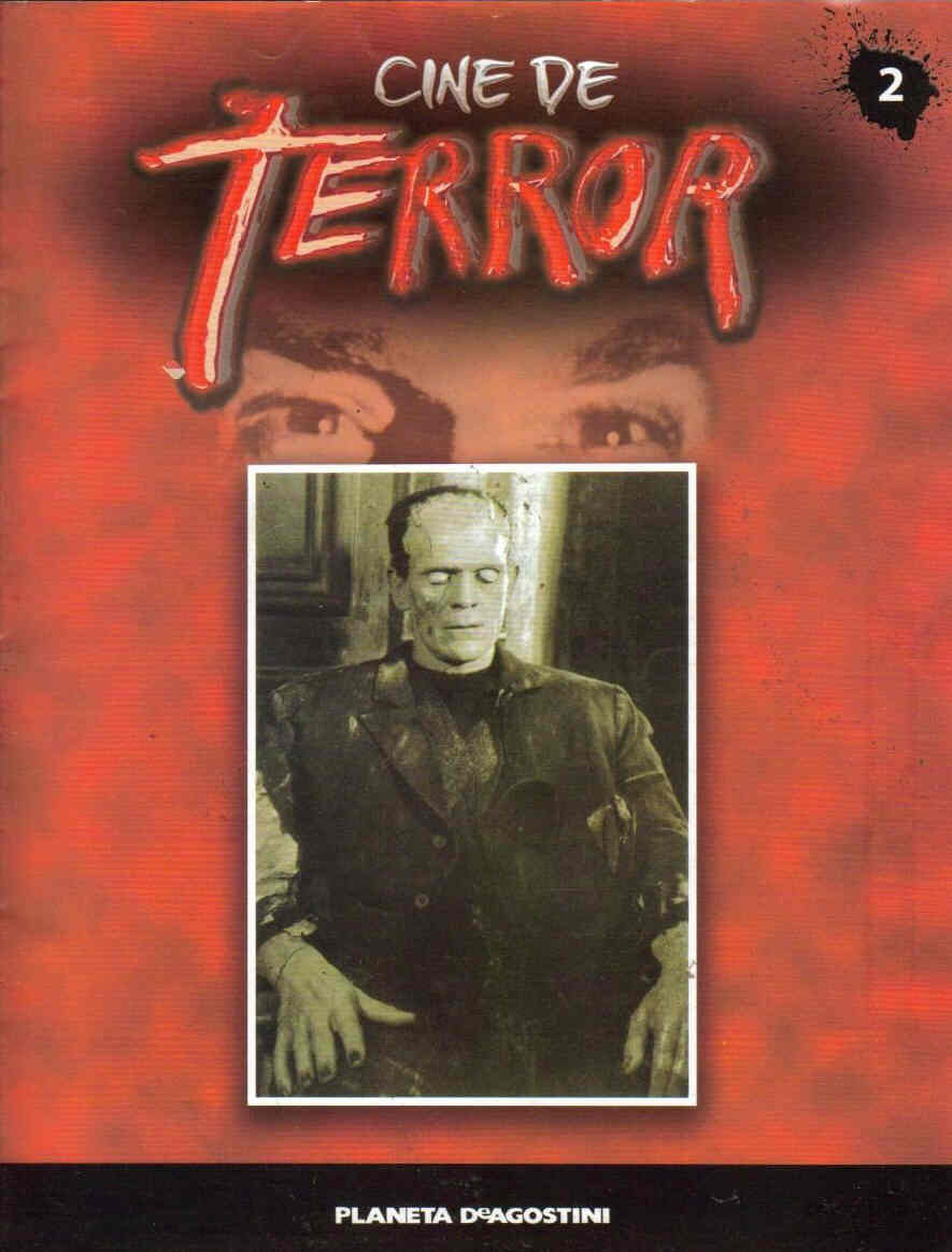 CINE DE TERROR magazine side cover Issue 2  2004
