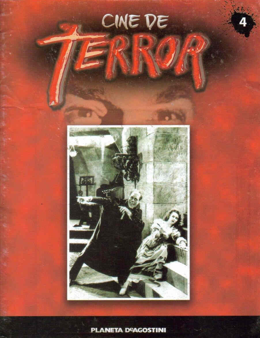 CINE DE TERROR magazine side cover Issue 4  2004