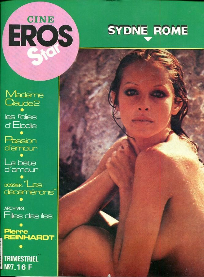 CINE EROS STAR magazine side cover Issue 7  1981