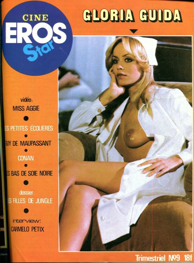 CINE EROS STAR magazine side cover Issue 9  