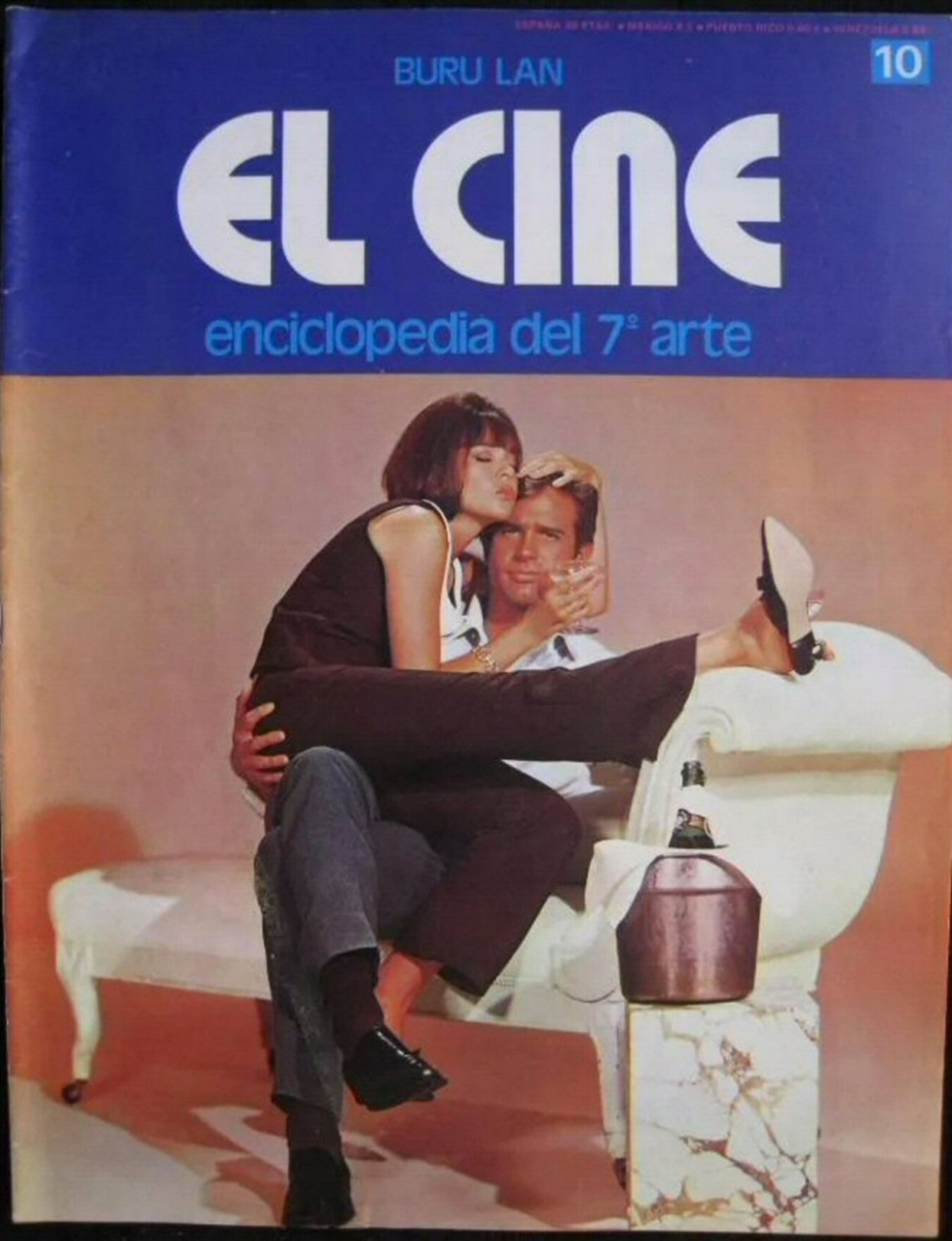 CINE | EL (Enciclopedia Del 7 Arte) magazine side cover Issue 10  