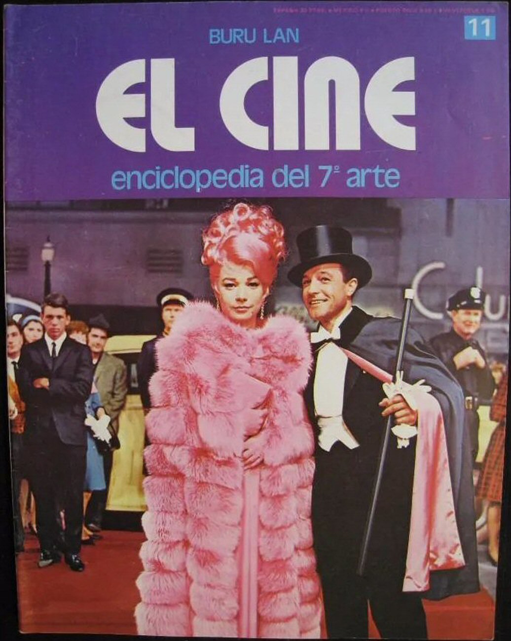 CINE | EL (Enciclopedia Del 7 Arte) magazine side cover Issue 11  