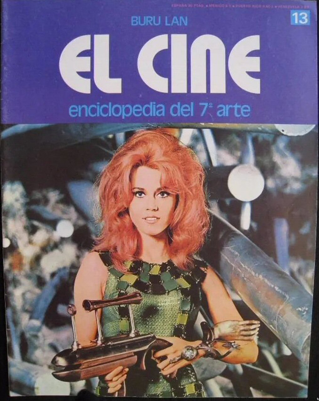 CINE | EL (Enciclopedia Del 7 Arte) magazine side cover Issue 13  