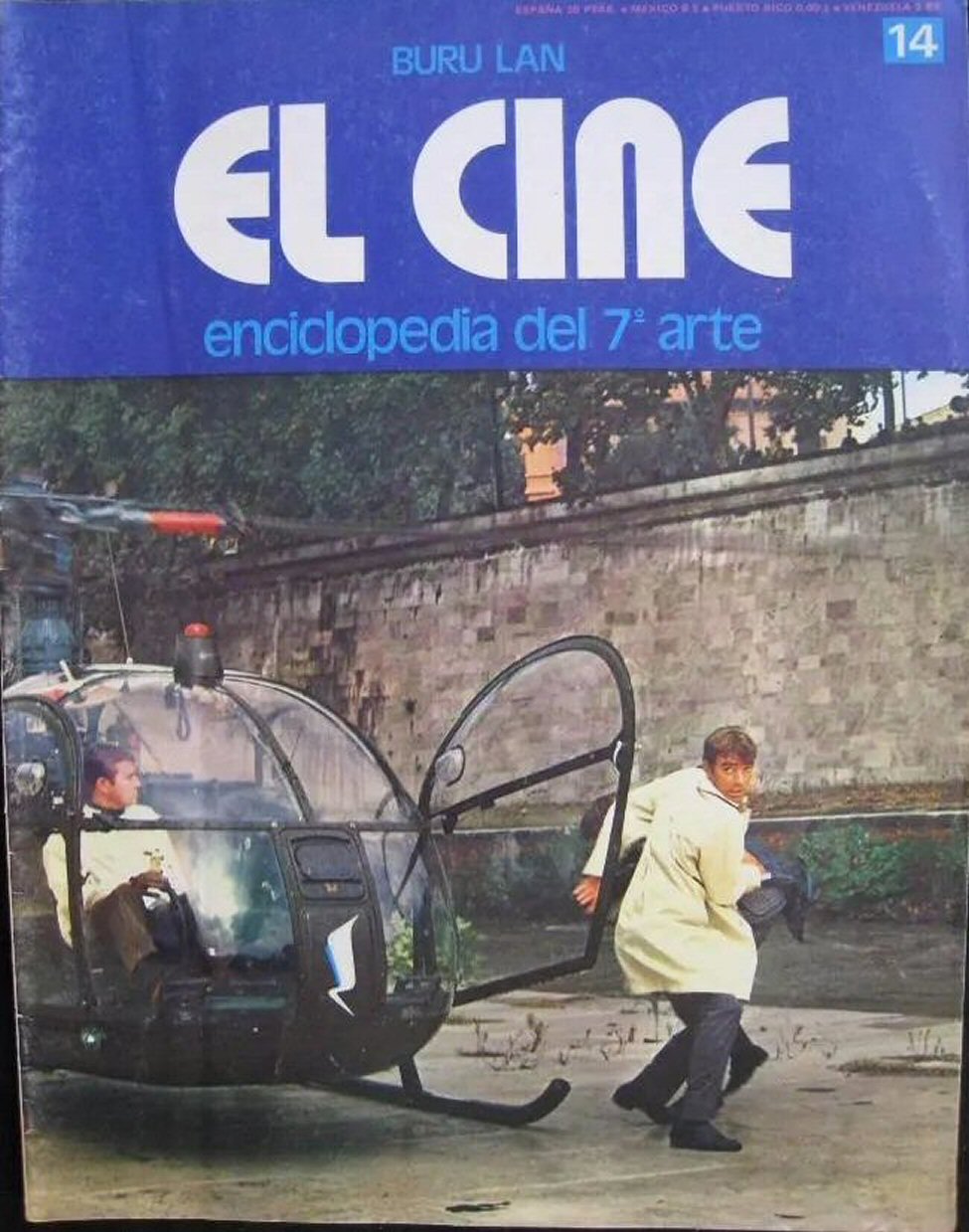 CINE | EL (Enciclopedia Del 7 Arte) magazine side cover Issue 14  