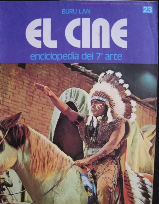CINE | EL (Enciclopedia Del 7 Arte) magazine side cover Issue 23  