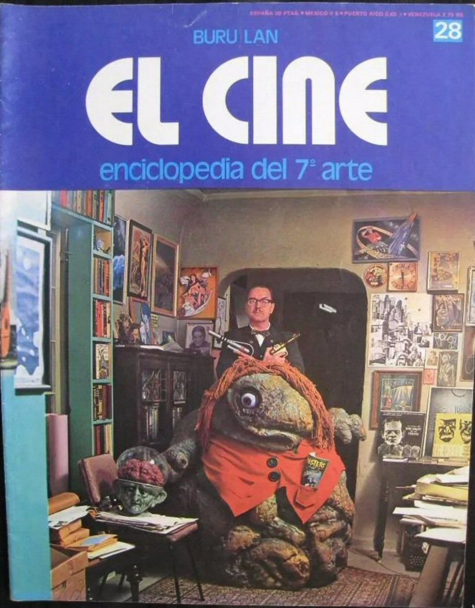CINE | EL (Enciclopedia Del 7 Arte) magazine side cover Issue 28  