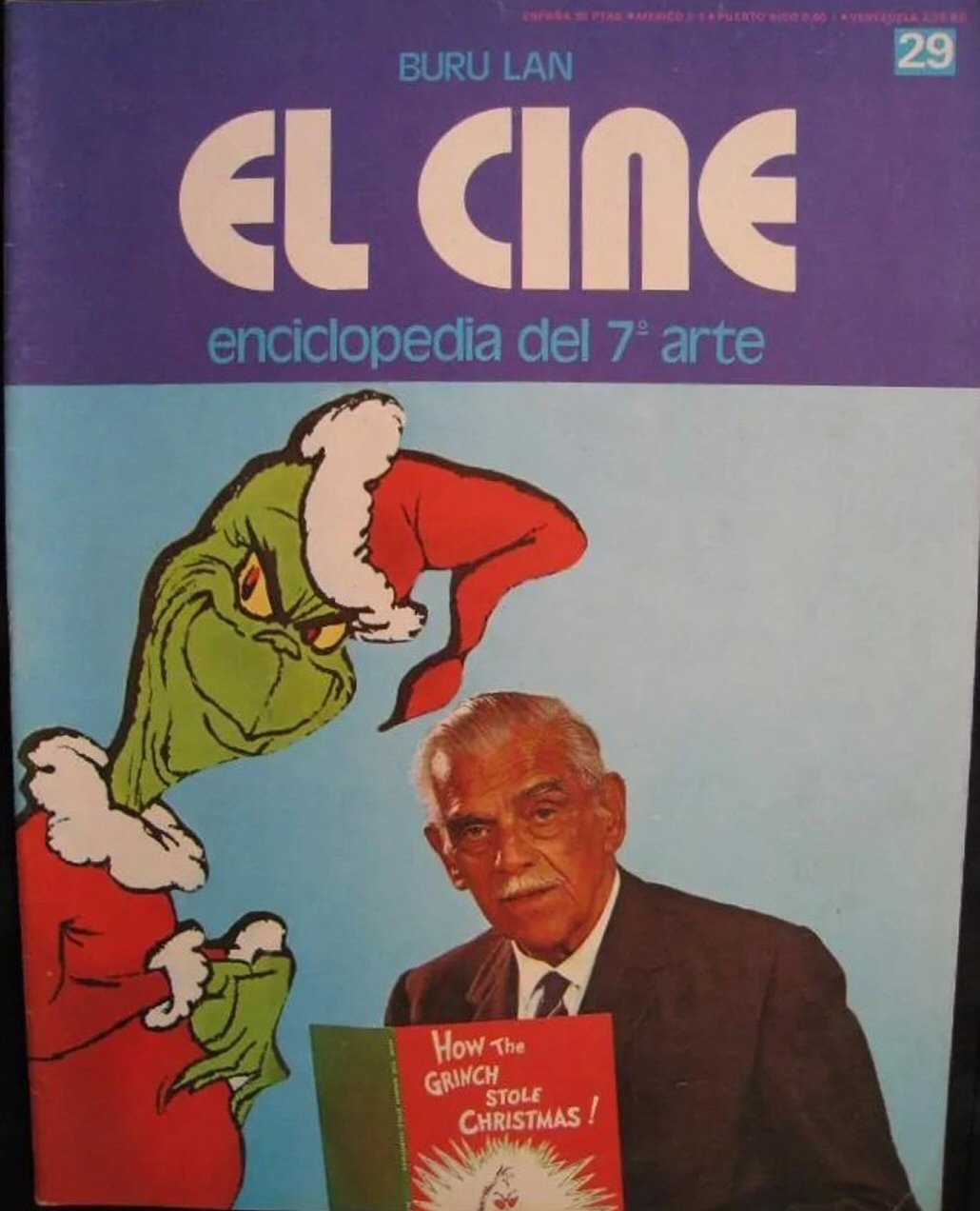 CINE | EL (Enciclopedia Del 7 Arte) magazine side cover Issue 29  