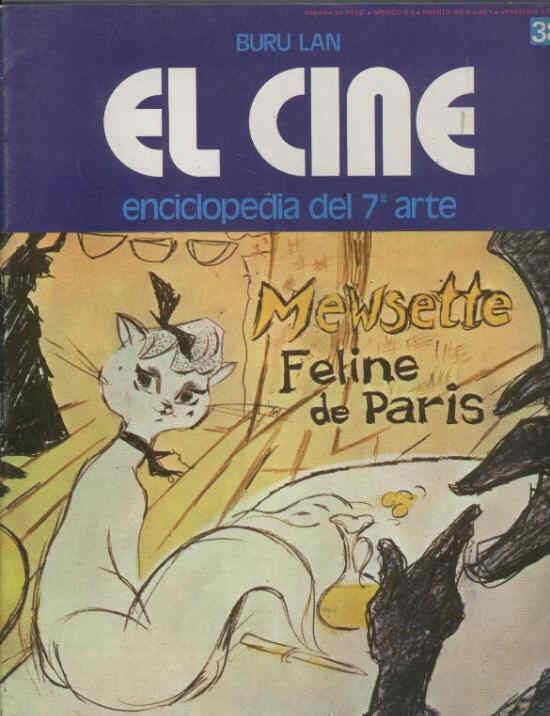 CINE | EL (Enciclopedia Del 7 Arte) magazine side cover Issue 38  
