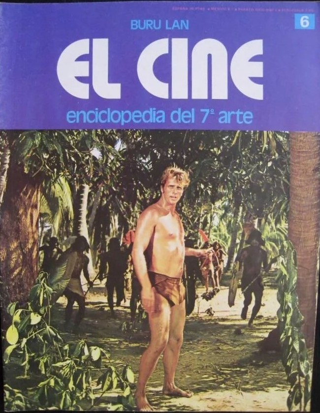 CINE | EL (Enciclopedia Del 7 Arte) magazine side cover Issue 6  