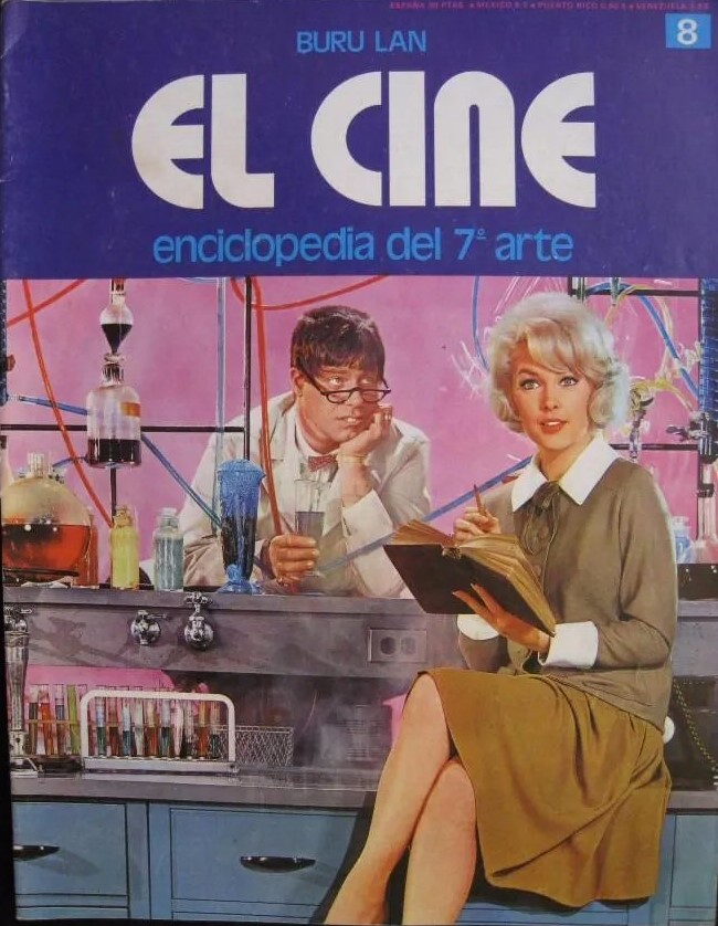 CINE | EL (Enciclopedia Del 7 Arte) magazine side cover Issue 8  
