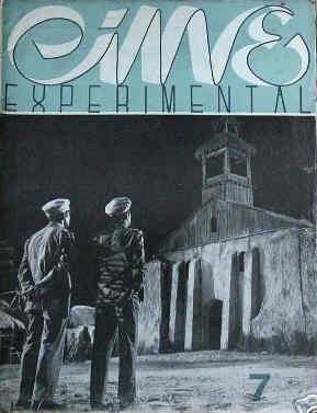 CINE EXPERIMENTAL magazine side cover Issue 7 March 1946