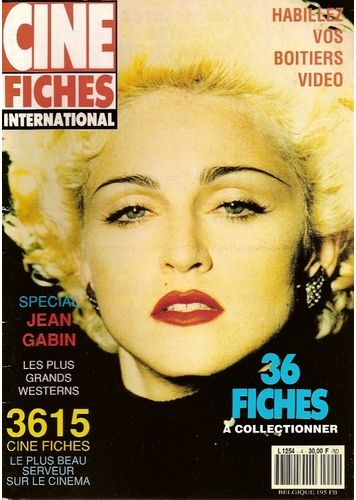 CINE FICHES INTERNATIONAL magazine side cover Issue 4  