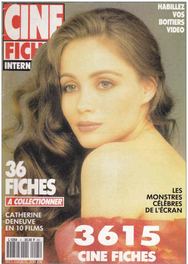 CINE FICHES INTERNATIONAL magazine side cover Issue 5  