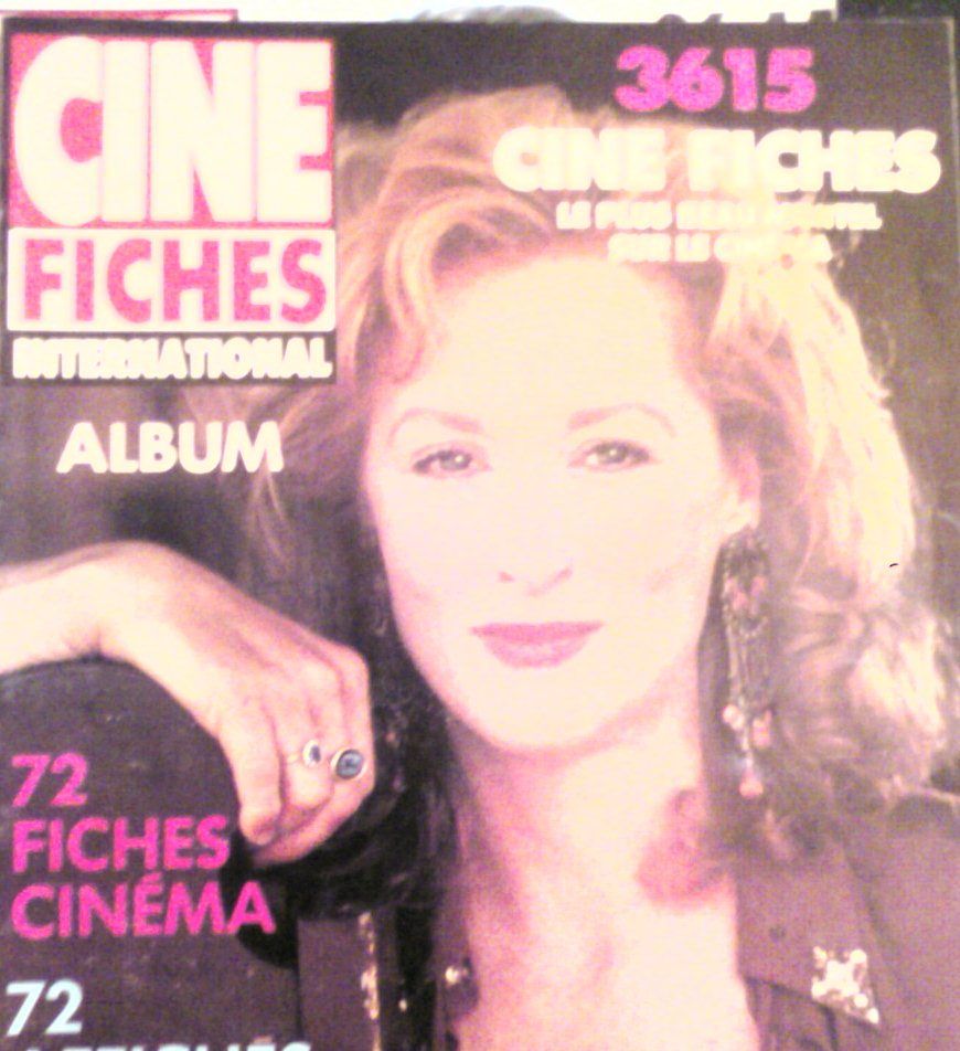 CINE FICHES INTERNATIONAL magazine side cover  Special #1  
