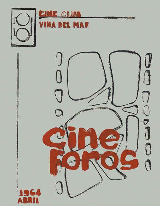 CINE FOROS magazine side cover April 1964