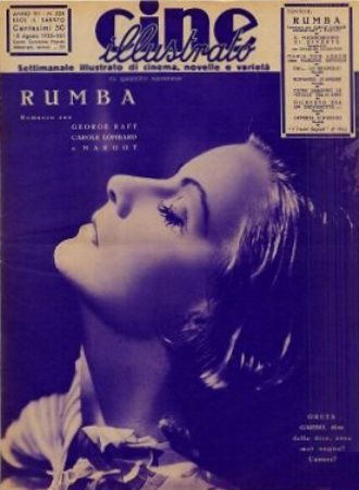 CINE ILLUSTRATO magazine side cover 18 August 1935