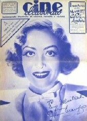 CINE ILLUSTRATO magazine side cover Issue 555 7 March 1936