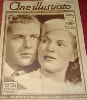 CINE ILLUSTRATO magazine side cover Issue 51 14 December 1941