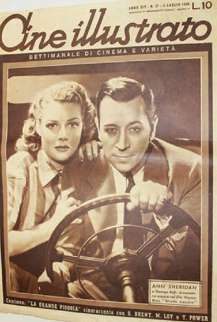 CINE ILLUSTRATO magazine side cover Issue 27 4 July 1946