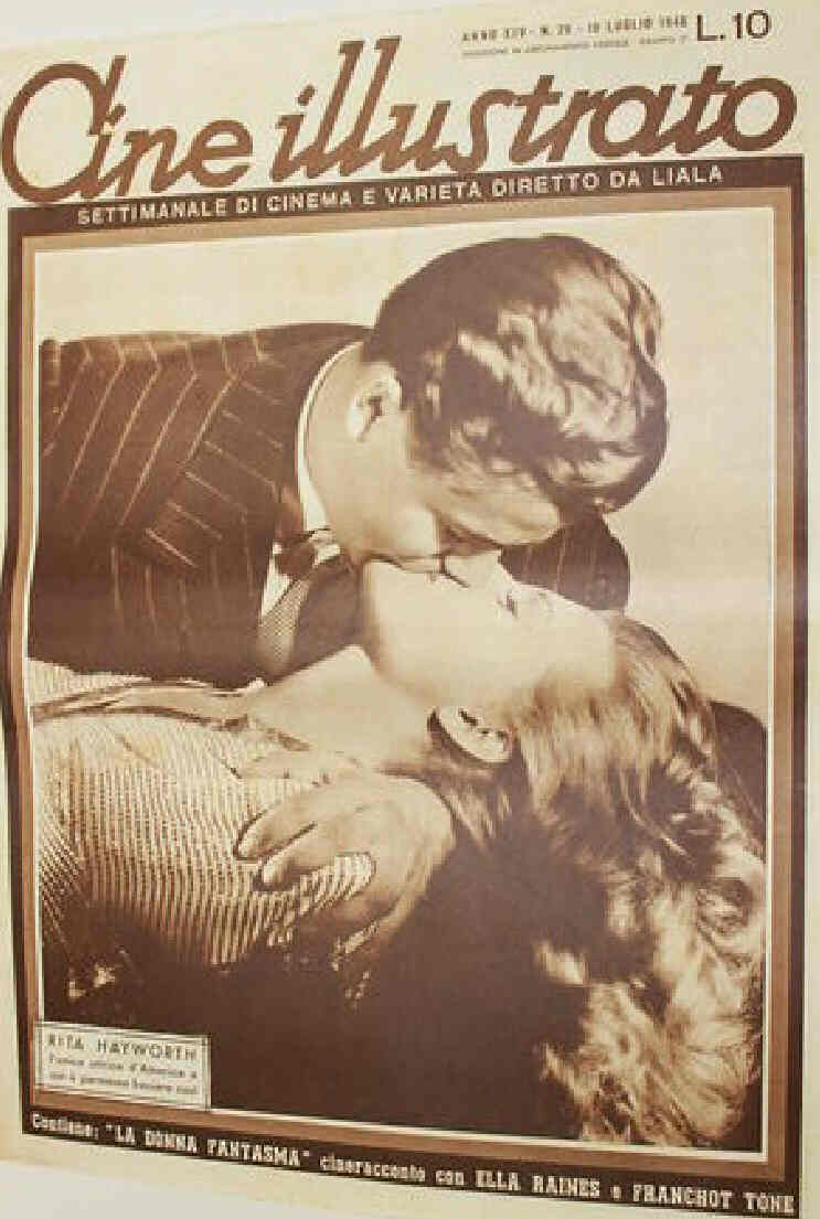 CINE ILLUSTRATO magazine side cover Issue 29 18 July 1946