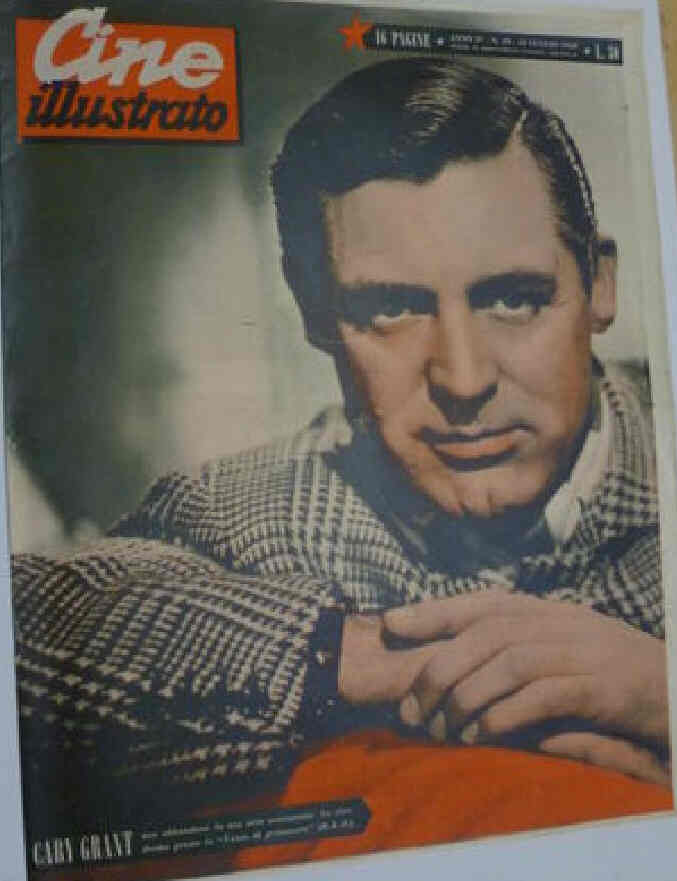 CINE ILLUSTRATO magazine side cover Issue 29 18 July 1948