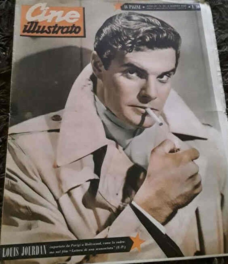 CINE ILLUSTRATO magazine side cover Issue 31 1 August 1948
