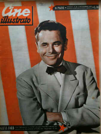CINE ILLUSTRATO magazine side cover Issue 36 5 September 1948