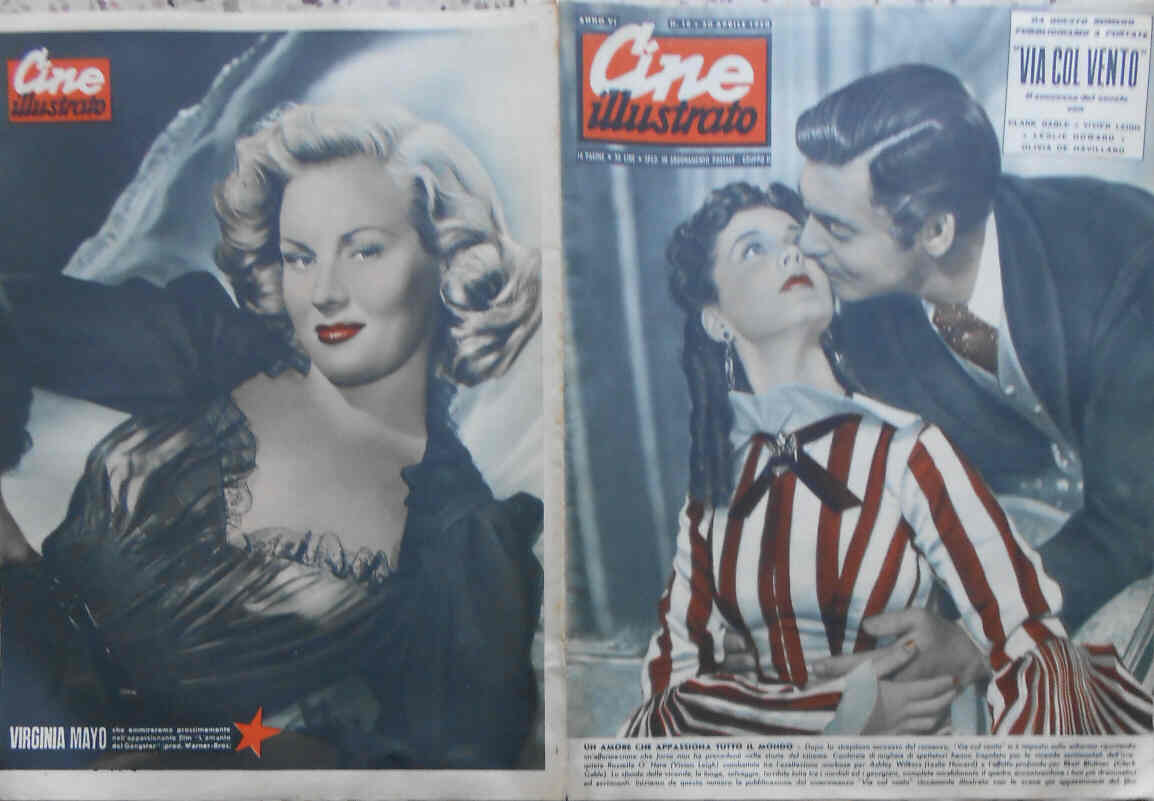 CINE ILLUSTRATO magazine side cover Issue 18 30 April 1950
