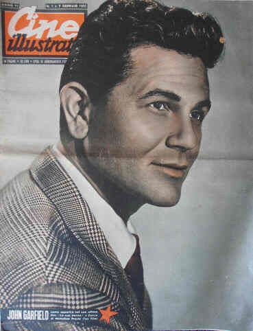 CINE ILLUSTRATO magazine side cover 7 January 1951