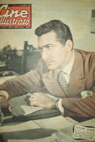 CINE ILLUSTRATO magazine side cover Issue 4  1952