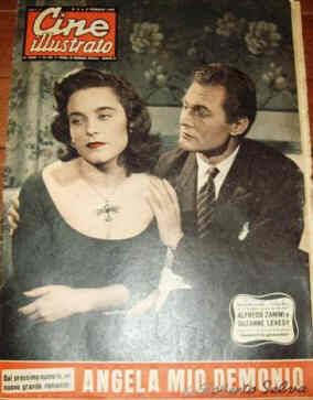 CINE ILLUSTRATO magazine side cover Issue 6  1953