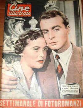 CINE ILLUSTRATO magazine side cover Issue 11  1953