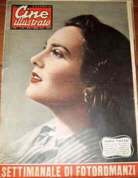 CINE ILLUSTRATO magazine side cover Issue 12  1953