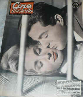 CINE ILLUSTRATO magazine side cover Issue 2 12 January 1958