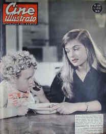 CINE ILLUSTRATO magazine side cover Issue 28 13 July 1958